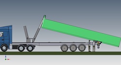 Heavy Duty Hook Lifts ContiLift TBS-40 - Oversized Bins/Flat Racks, Rigs & 40'/45' ISO-Containers