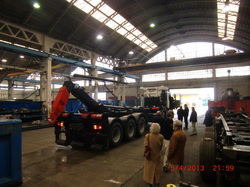 Hook Lift SML 485 - Mining Industry/Factory Acceptance Test